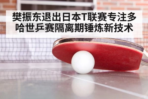 樊振东退出日本T联赛专注多哈世乒赛隔离期锤炼新技术